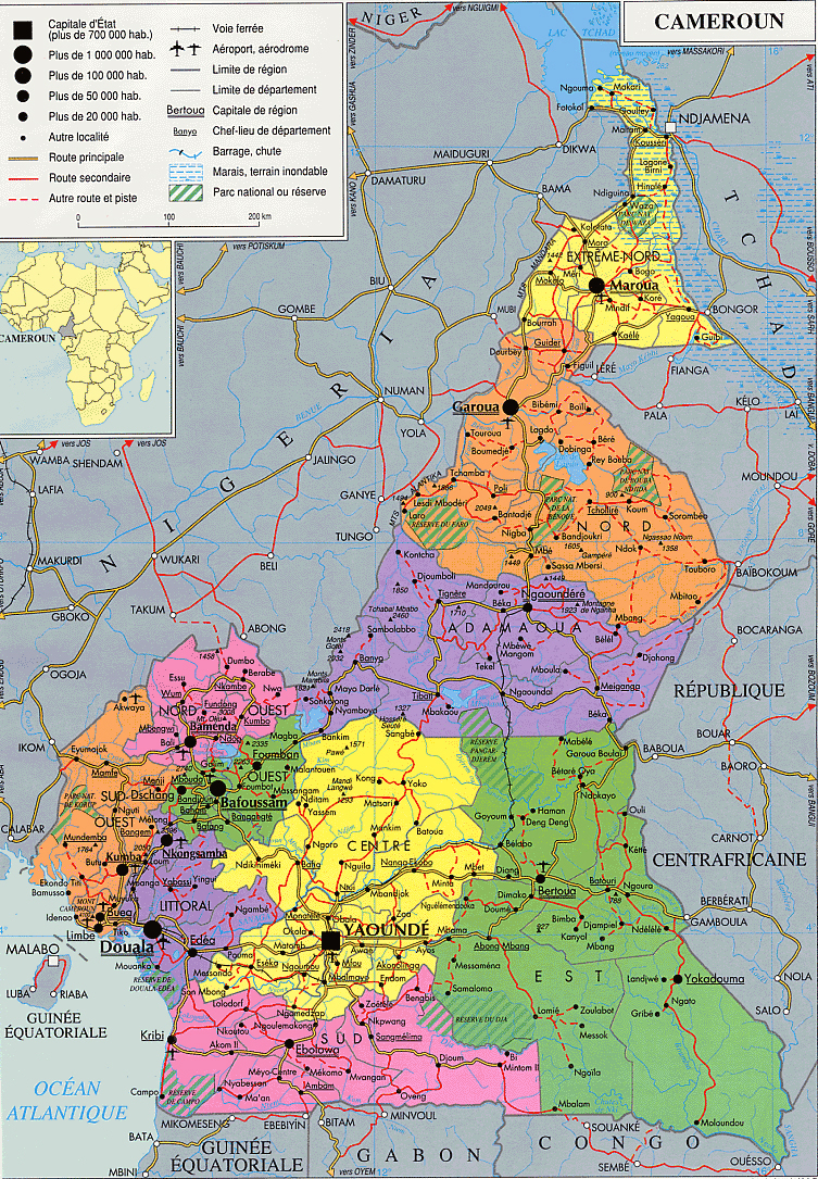 How Many Regions In Cameroon At Augusta Berkeley Blog
