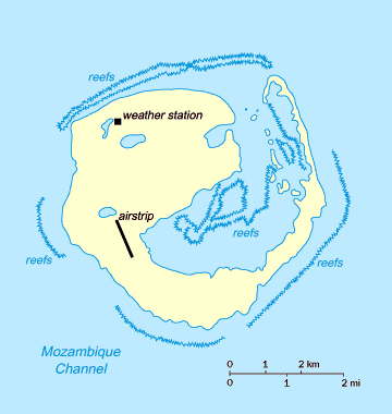 Europe Island detailed map. Detailed map of Europe Island.