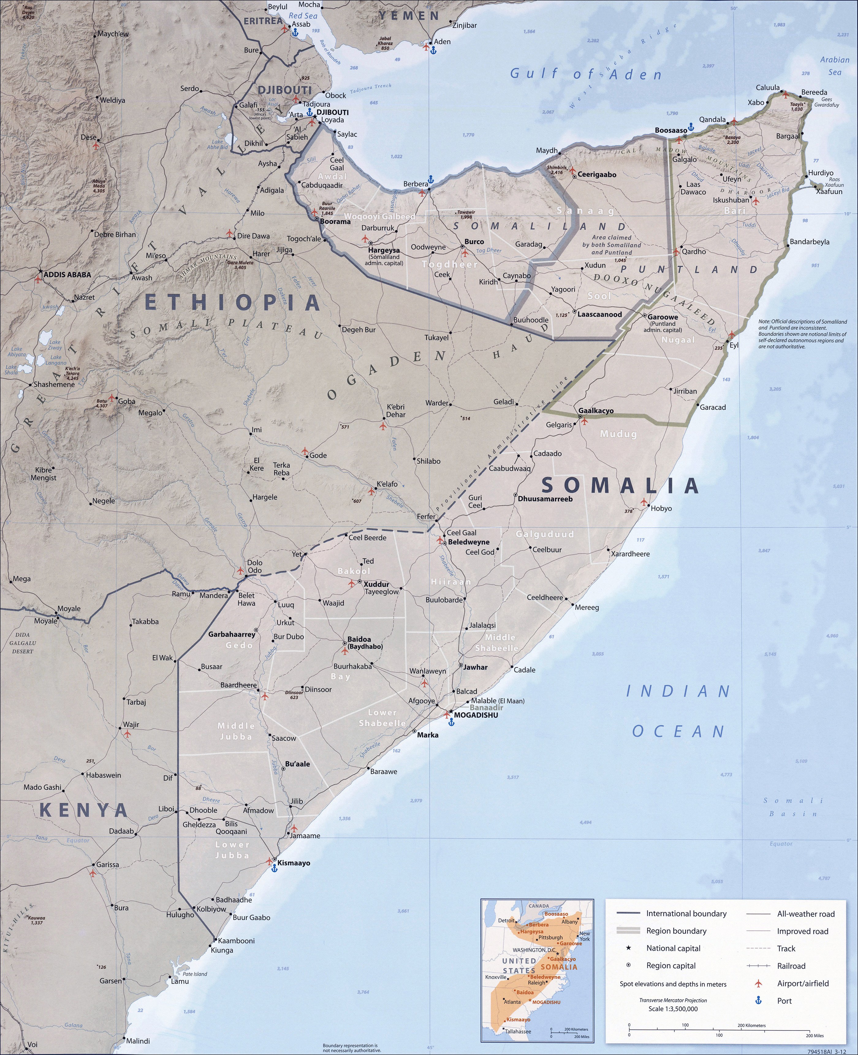 Somalia Airports