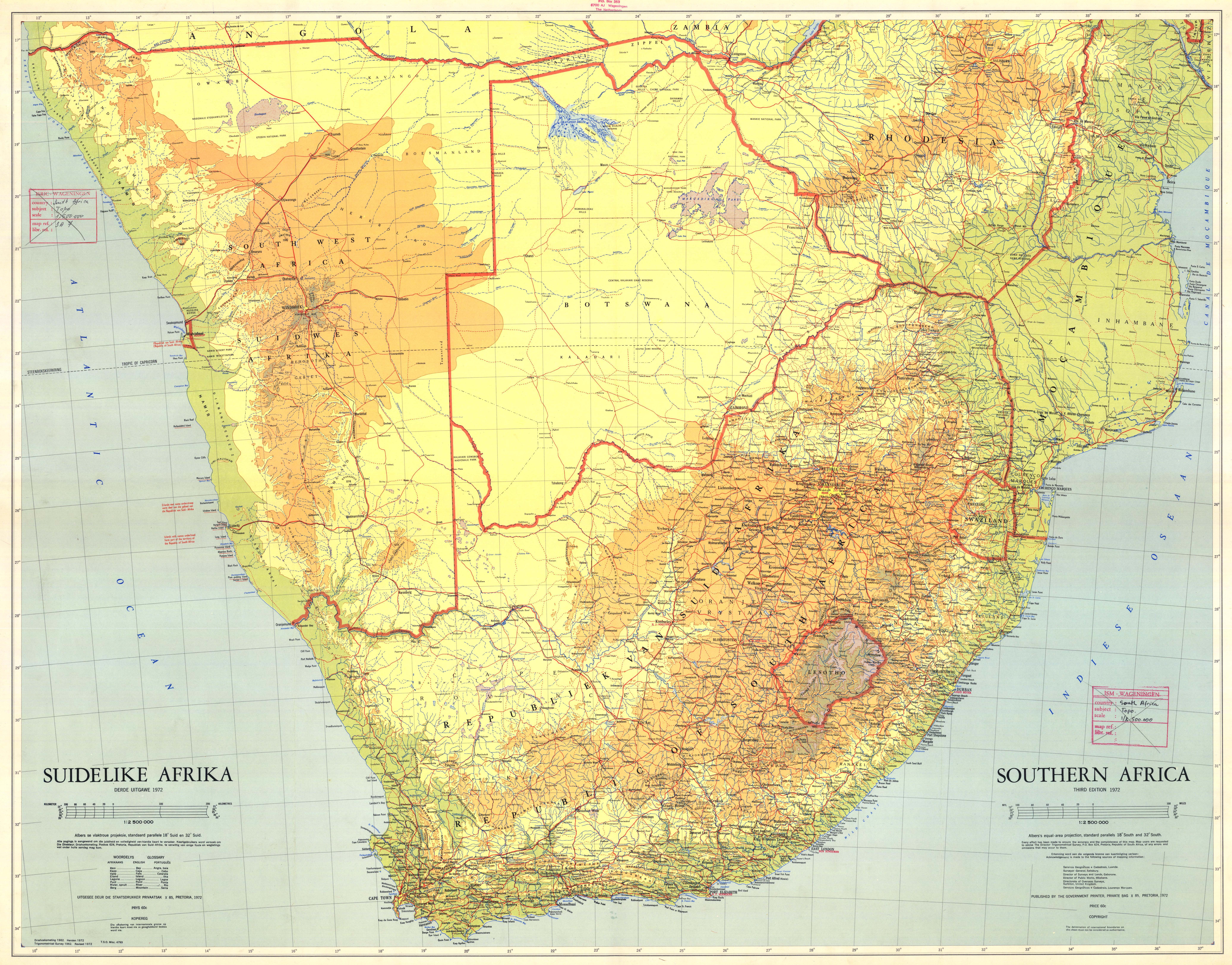 Free Topo Maps Africa 114