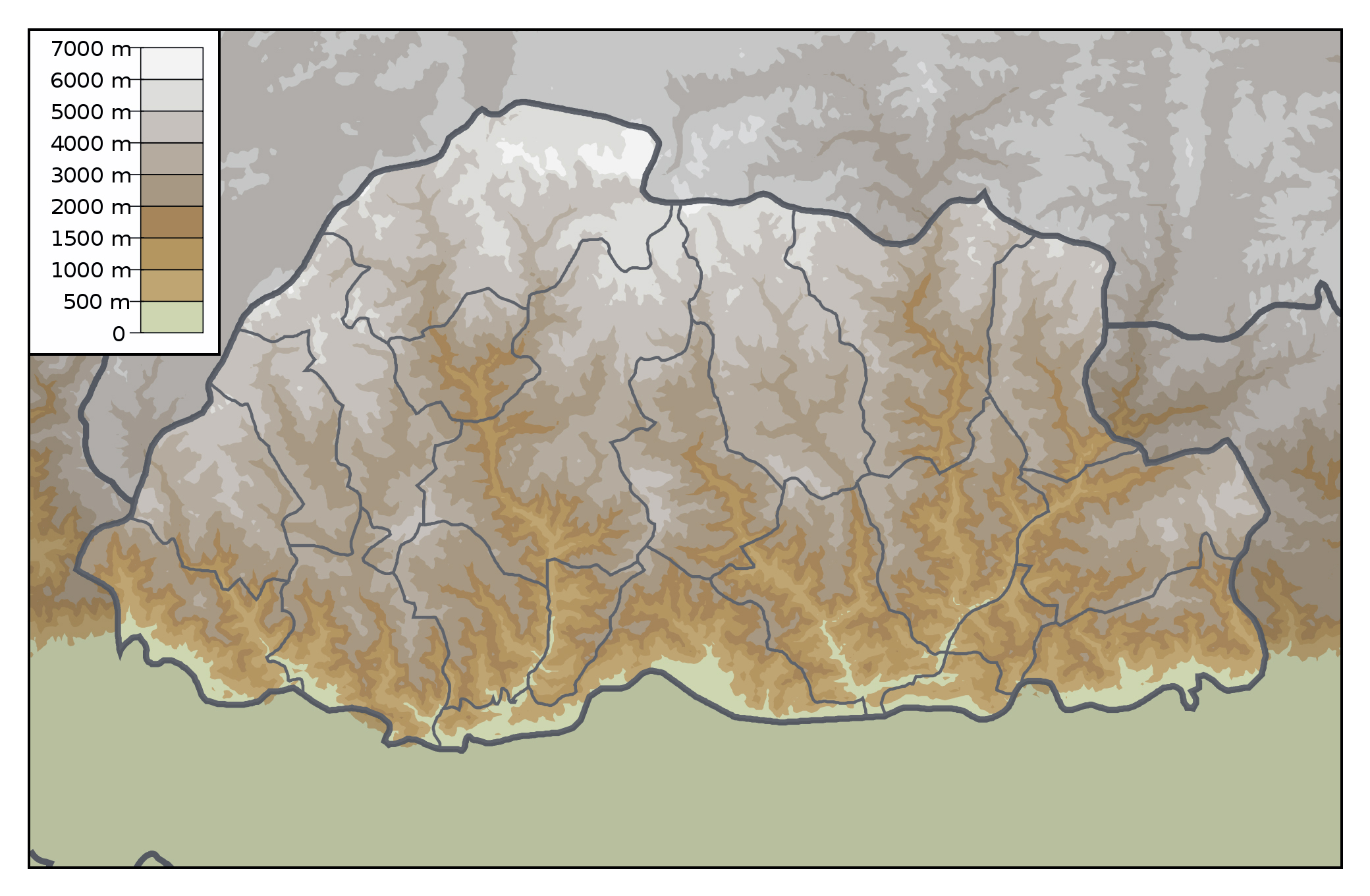 Bhutan Road Map