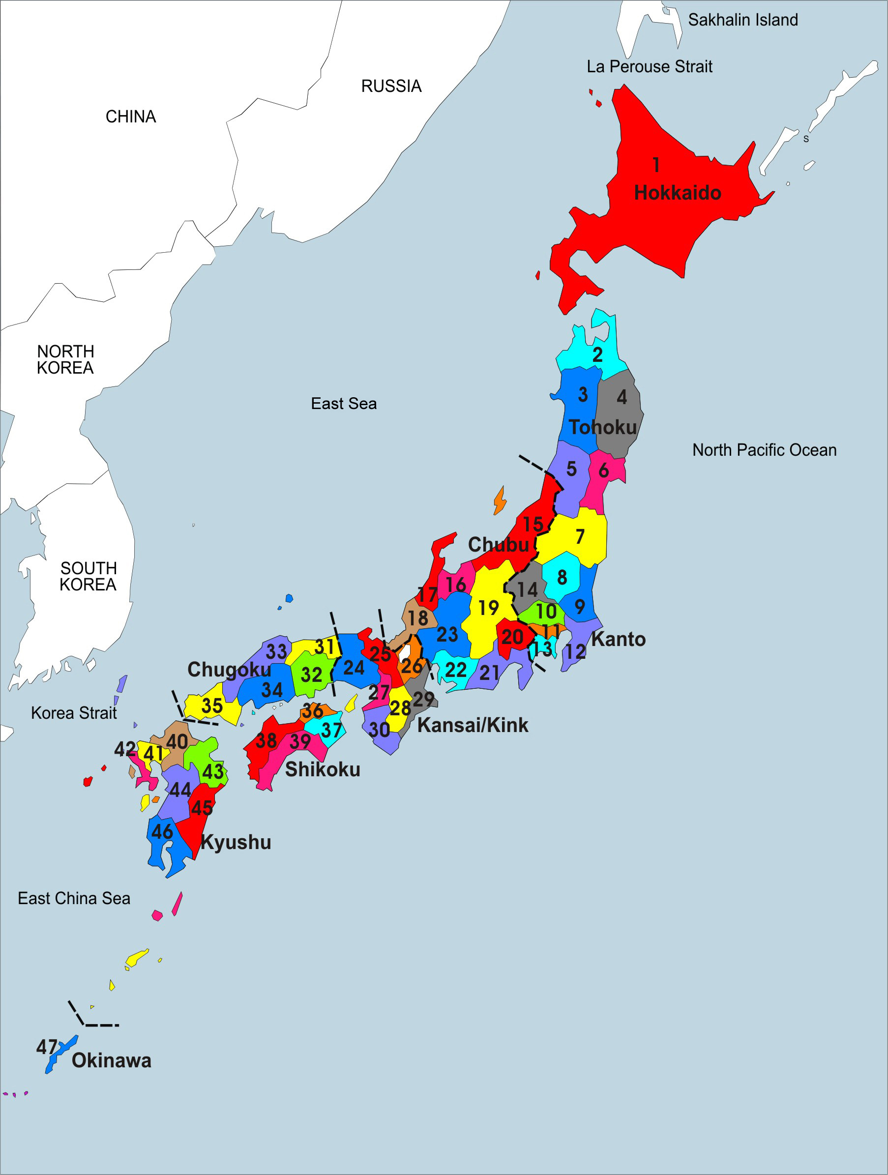 Japanese Map