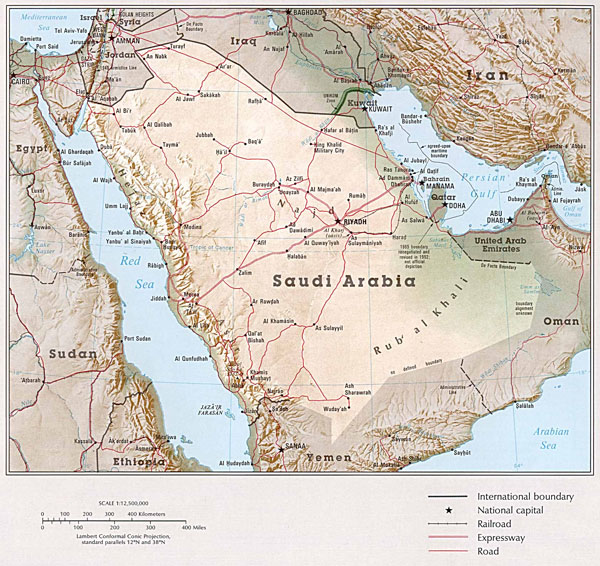 detailed_relief_and_road_map_of_saudi_ar