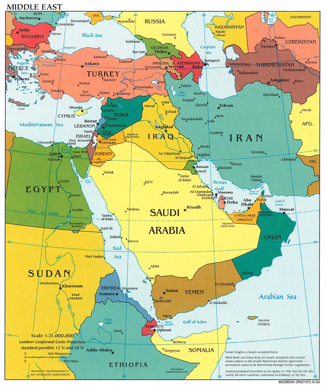 south arabia map