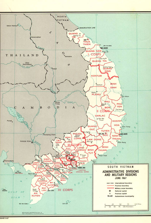 Large detailed administarative map of Vietnam.