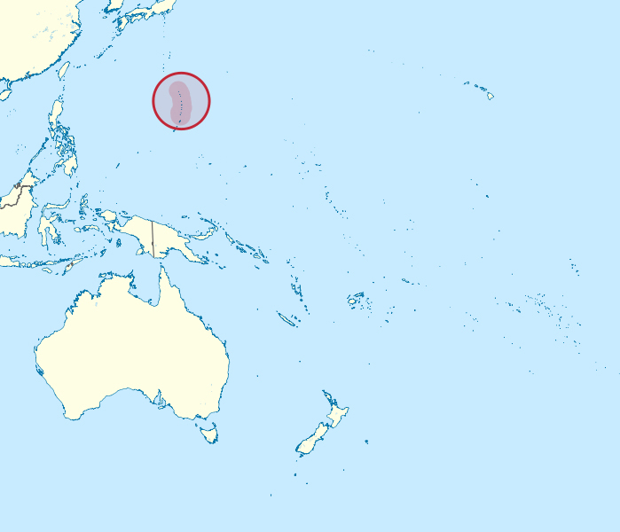 Detailed location map of Northern Mariana Islands. Northern Mariana Islands detailed location map.