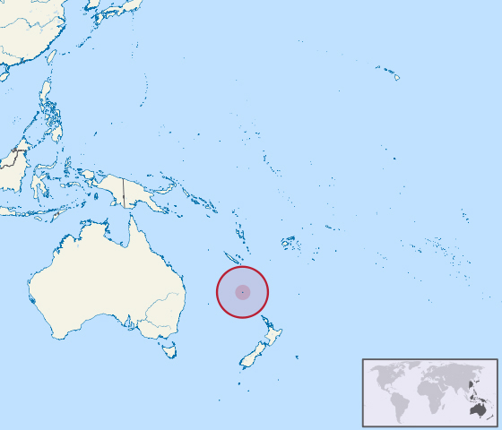 Location map of Norfolk Island. Norfolk Island location map.
