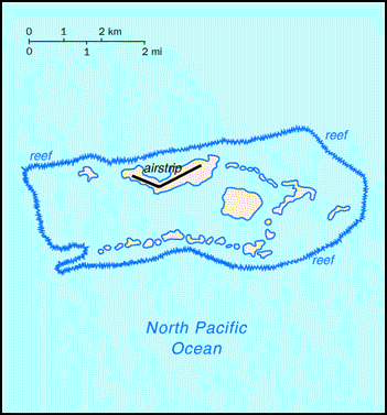 Map of Palmyra Atoll. Palmyra Atoll map.