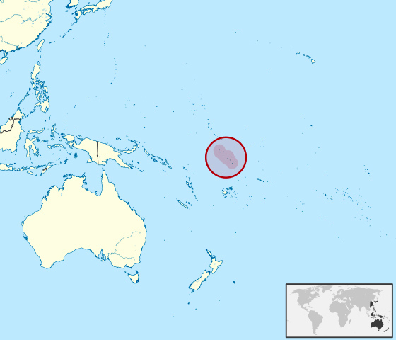 Tuvalu location map. Location map of Tuvalu.