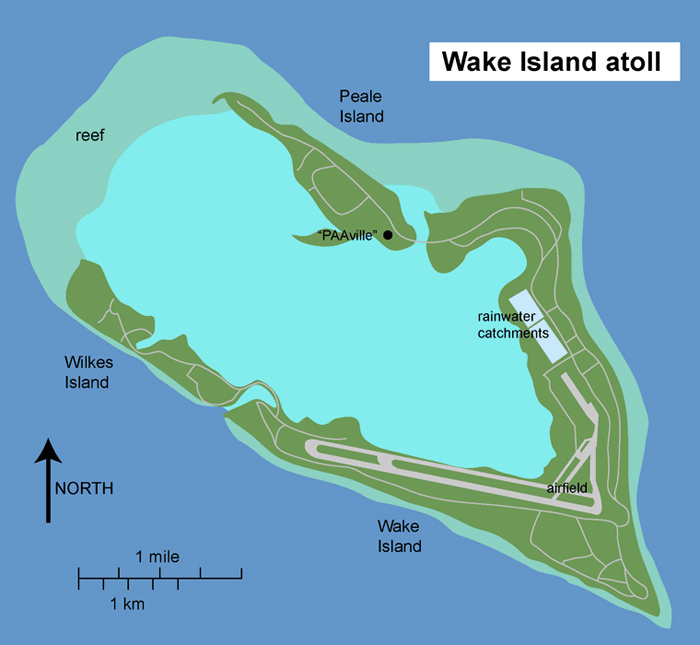Detailed map of Wake Atoll. Wake Atoll detailed map. Detailed map of Wake Atoll. Wake Atoll detailed map.