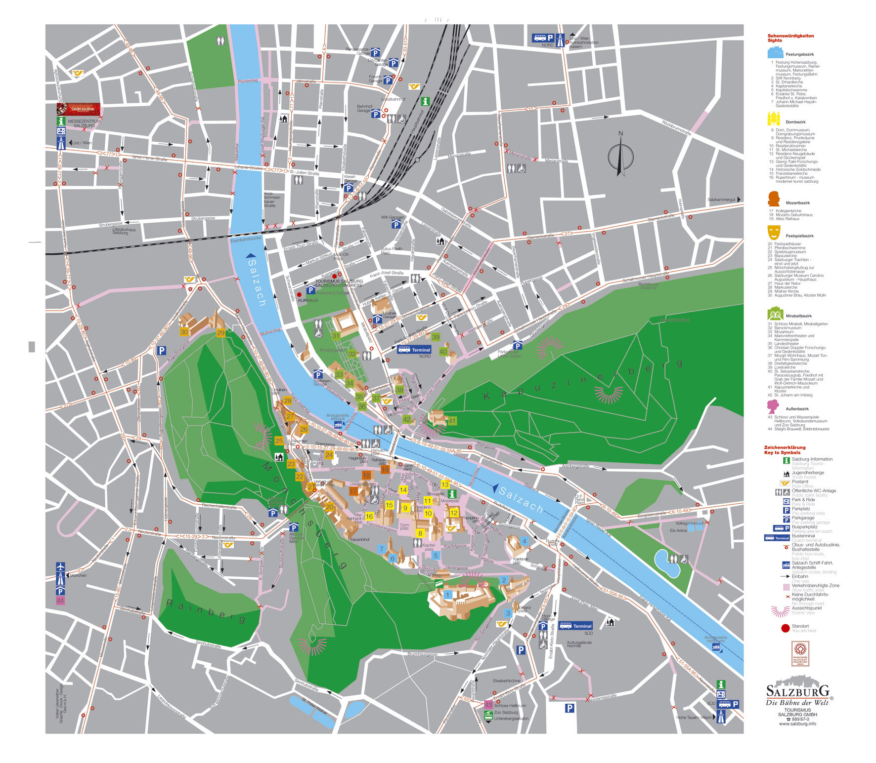 Map Of Salzburg