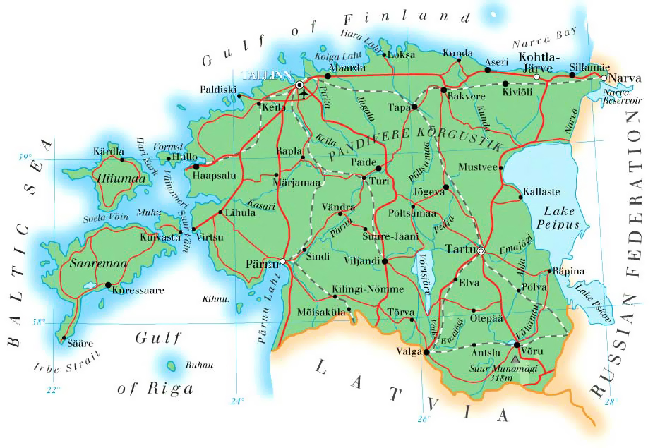 Bmw road map estonia #6