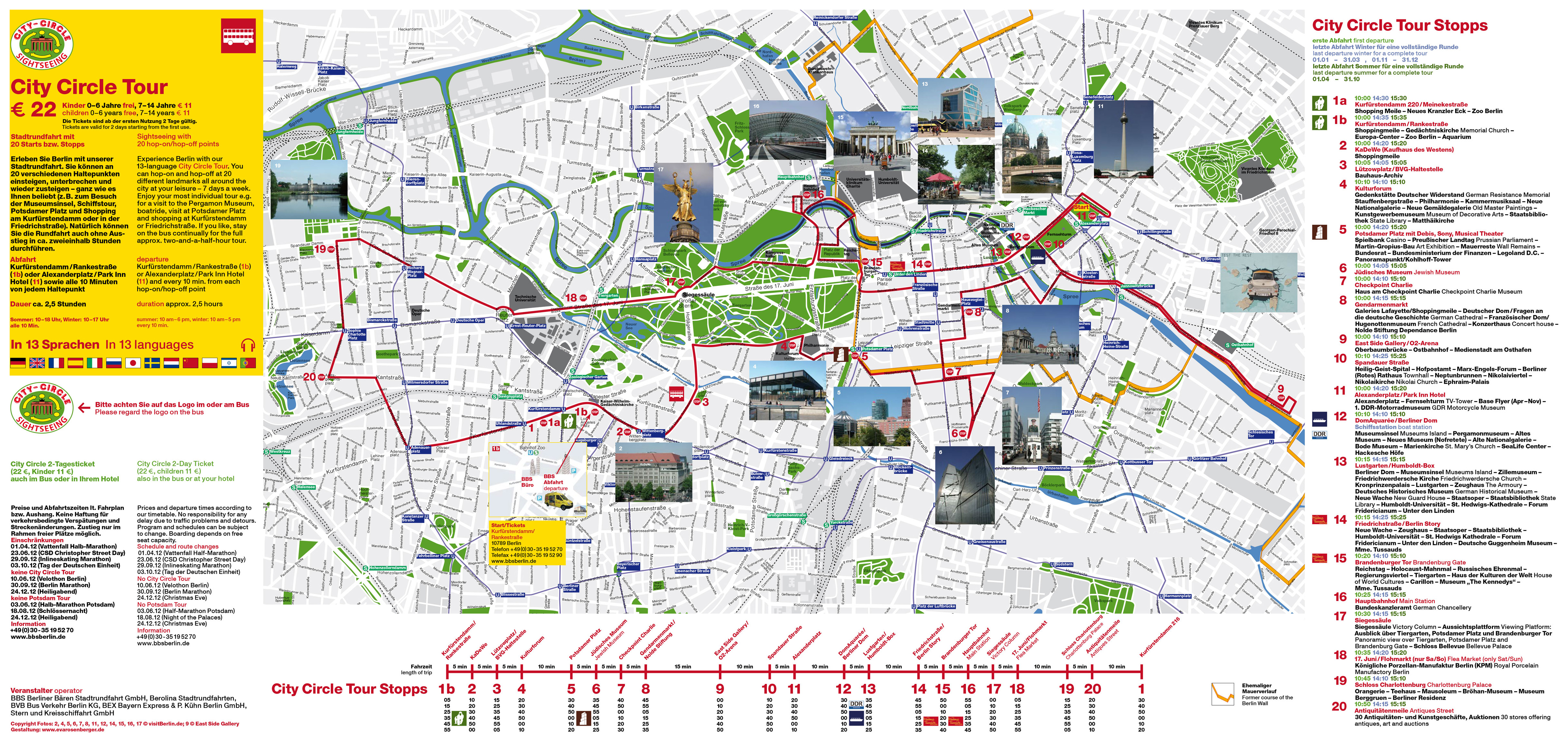 Berlin Stadtplan Mit Sehenswurdigkeiten Zum Download Planative