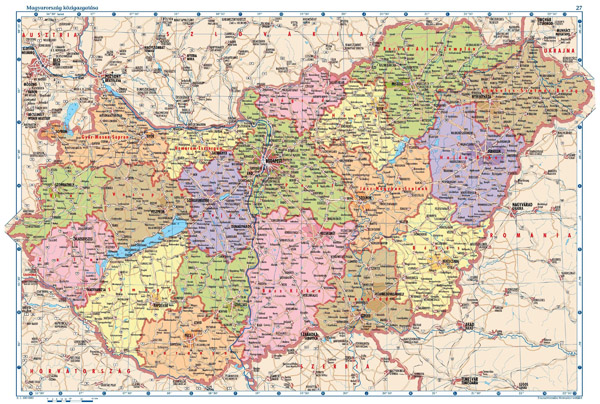 Large detailed political and administrative map of Hungary with all cities, villages, roads, highways and airports. Large detailed political and administrative map of Hungary with all cities, villages, roads, highways and airports.
