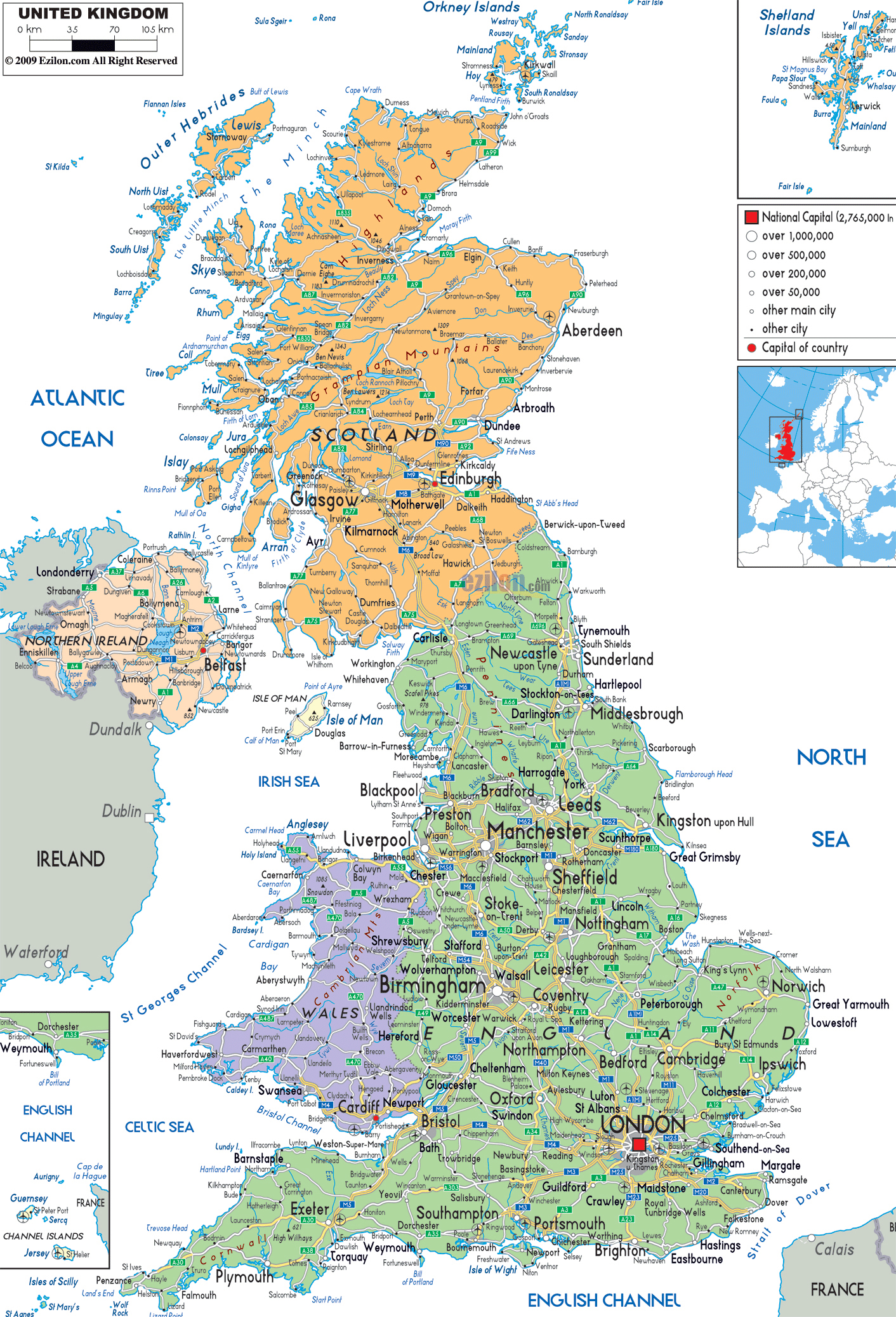 clipart map of great britain - photo #45