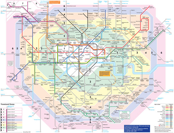 Large detailed metro map of London city. London city large detailed metro map.