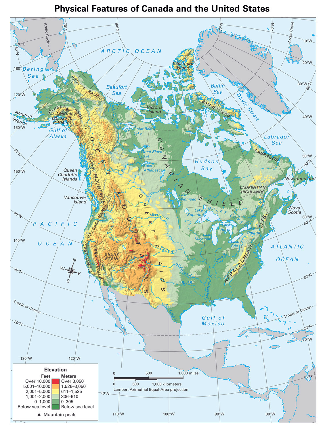 north map