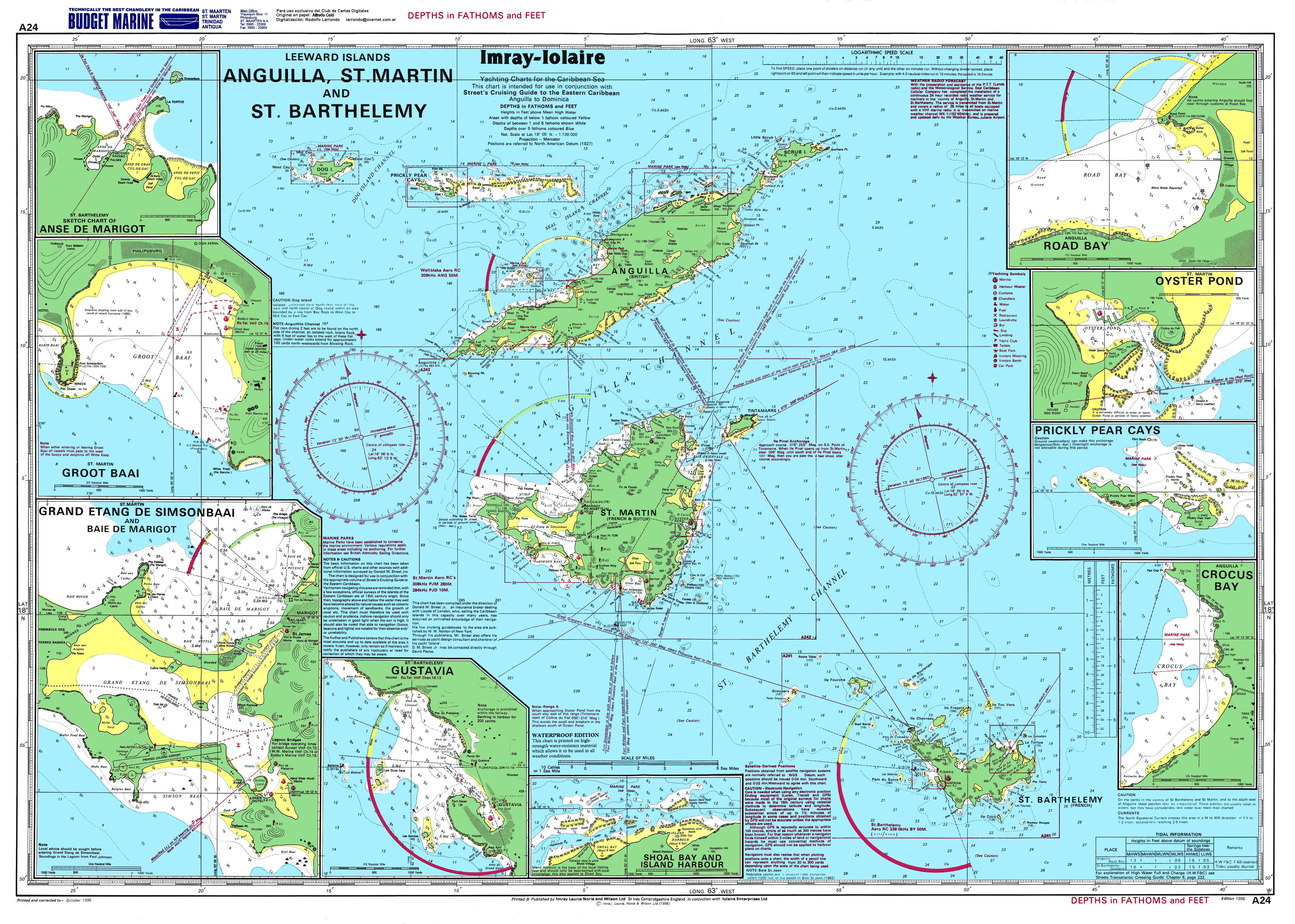 Large Nautical Charts