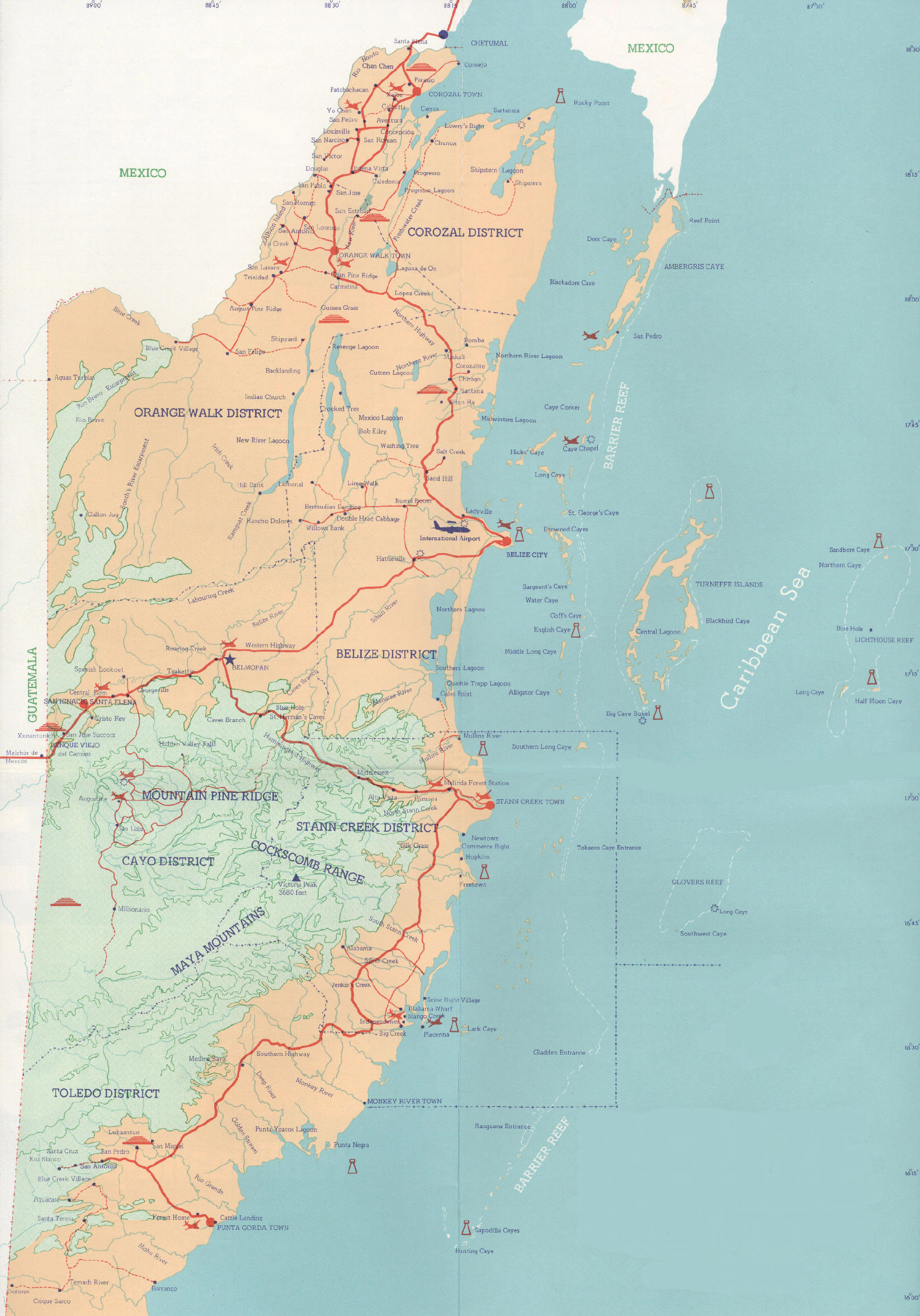 large-detailed-map-of-belize-belize-large-detailed-map-vidiani