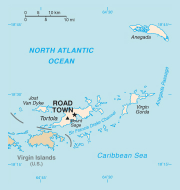 Political map of British Virgin Islands. British Virgin Islands political map. Political map of British Virgin Islands. British Virgin Islands political map.