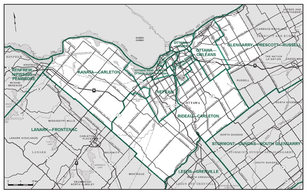 Ottawa large detailed road map. Mao of Ottawa.