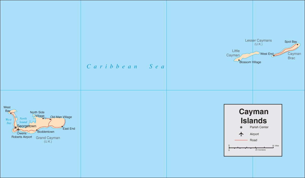 large-detailed-political-map-of-cayman-islands-with-cities-and-airports