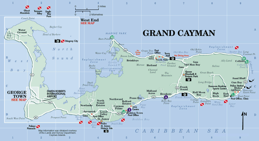 cayman islands  road