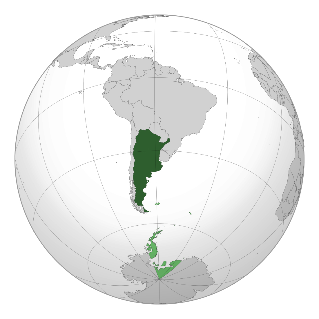 Argentina On A Map Of South America Large Location Map Of Argentina In South America | Vidiani.com | Maps Of  All Countries In One Place