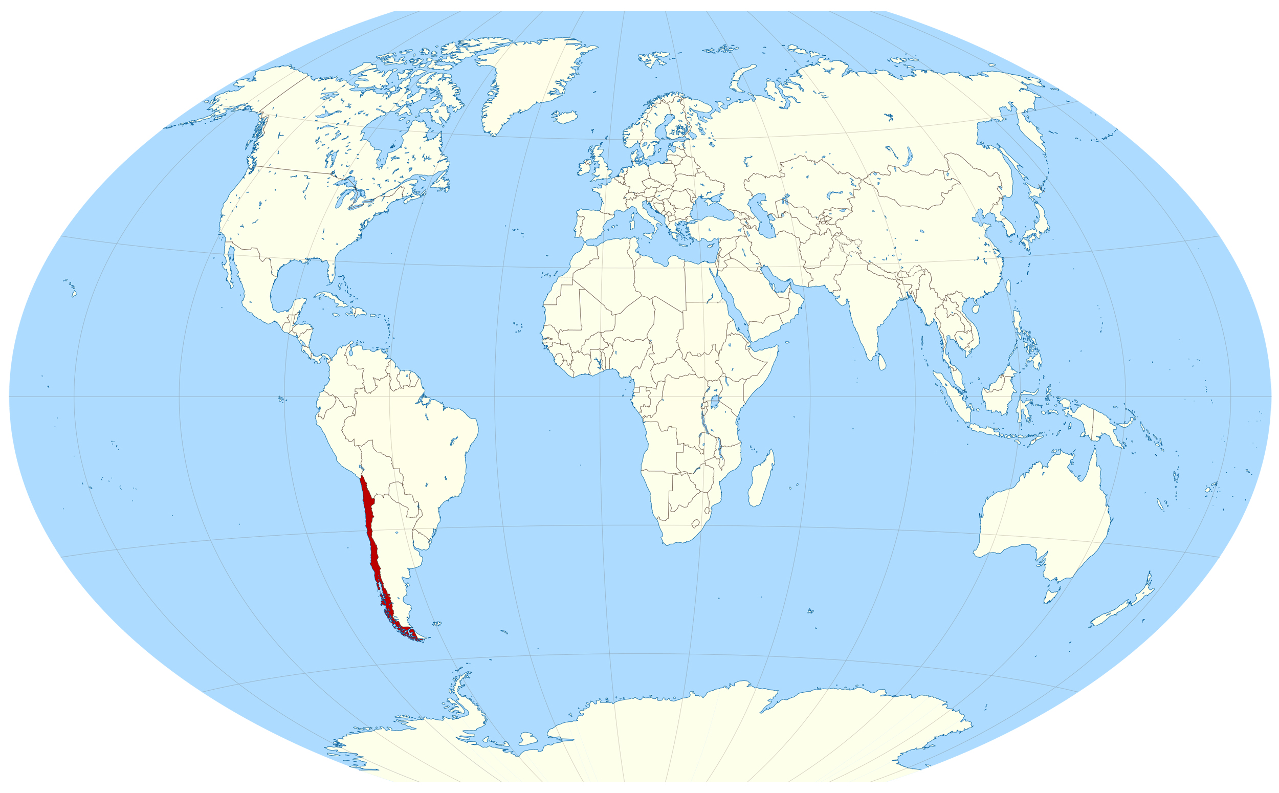 Where Is Chile In The World With Images Location Map World