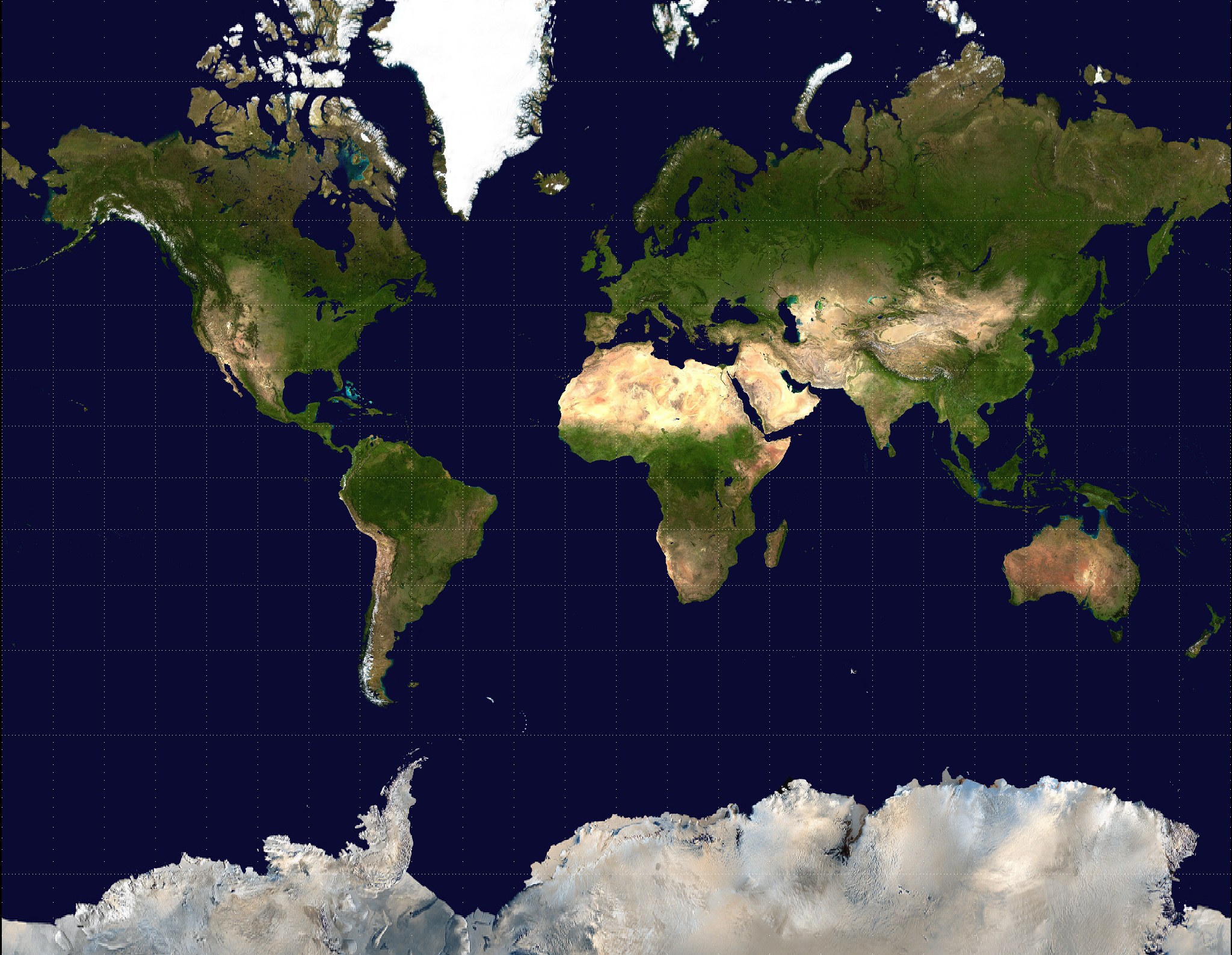 Large Satellite Map Of The World Large Satellite World Map
